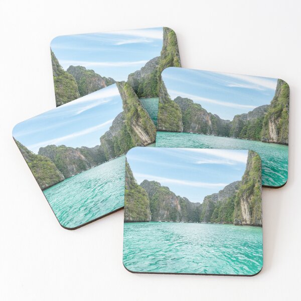 Item preview, Beautiful Water Landscape Between The Mountain designed and sold by JTS STORE.