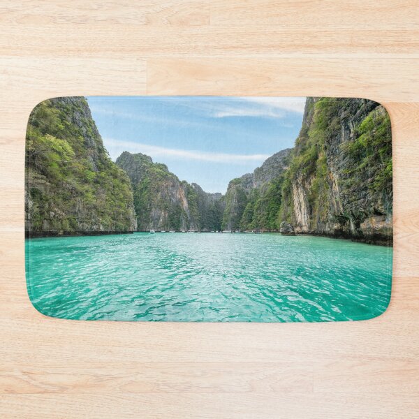 Item preview, Beautiful Water Landscape Between The Mountain designed and sold by JTS STORE.