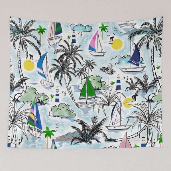 Item preview, Tropical Pattern Illustration  designed and sold by MarcSabuncu.
