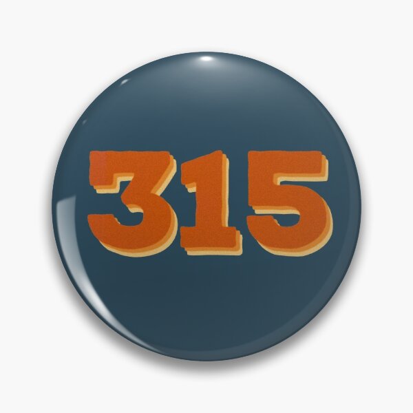 Item preview, 315 Upstate/Western New York Area Code Sticker designed and sold by emilyspencer.