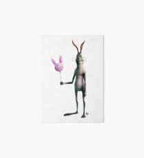 Rabbit & Balloon Art Board