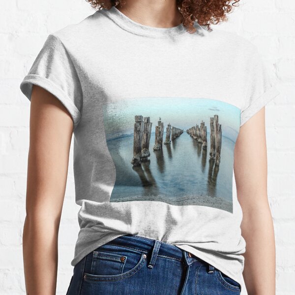 Clifton Springs Old Jetty at dusk Classic T-Shirt