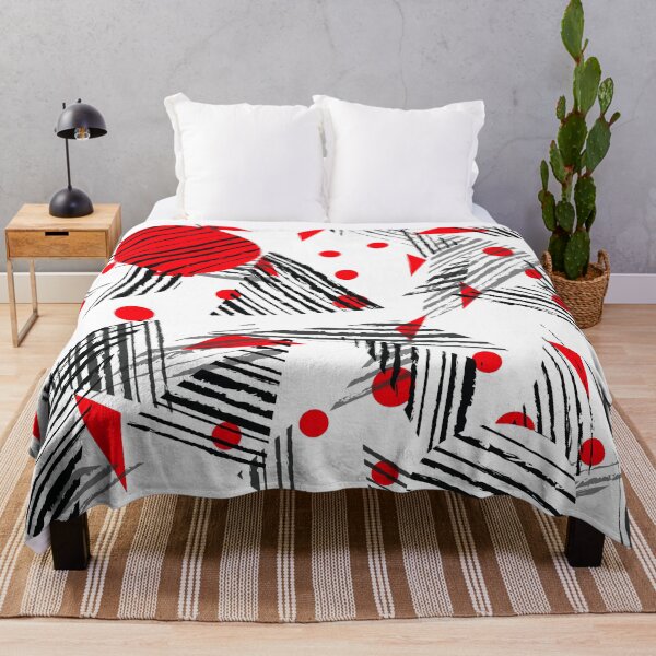 Item preview, Paintbrush abstract pattern designed and sold by tridentfoundry.