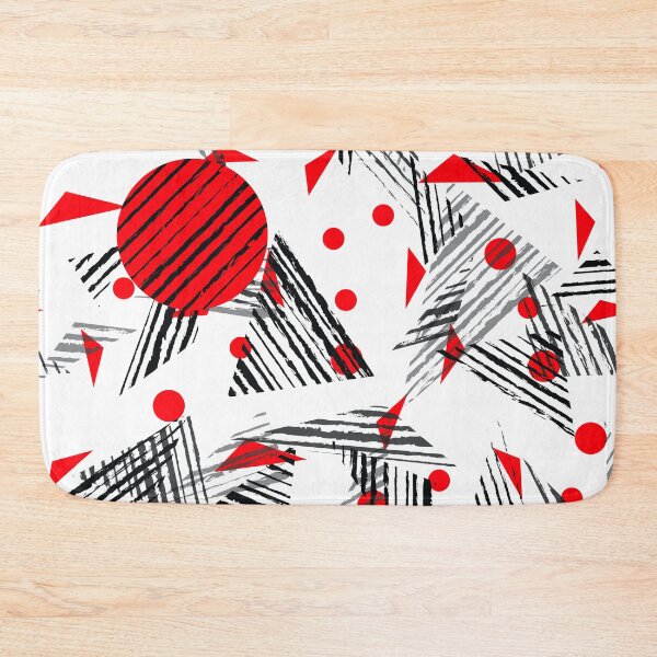 Item preview, Paintbrush abstract pattern designed and sold by tridentfoundry.