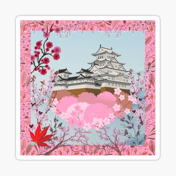 Item preview, Japanese Cherry Blossom Framing Traditional Japanese Minka designed and sold by MerchActually.