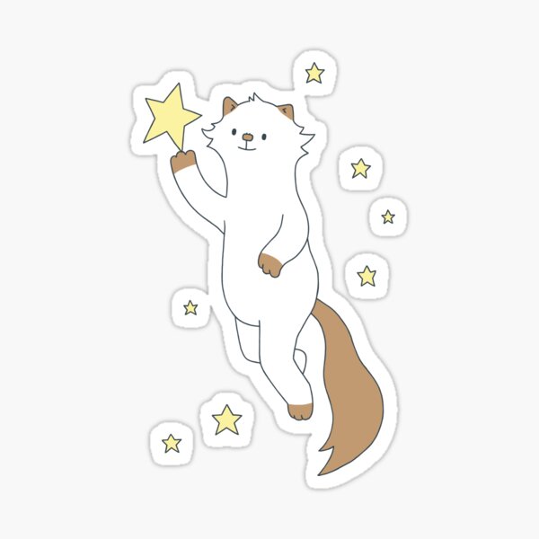 Moo among the Stars Sticker