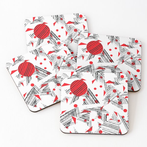 Item preview, Paintbrush abstract pattern designed and sold by tridentfoundry.