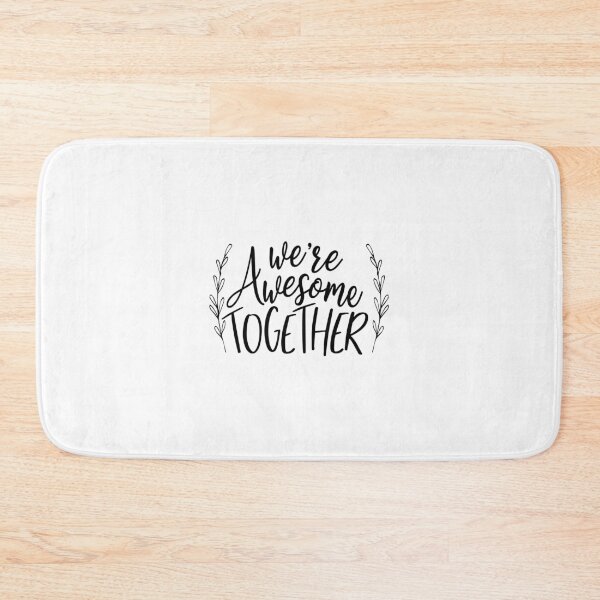 Item preview, We're Awesome Together Valentines Day Couples designed and sold by happinestSHOP.
