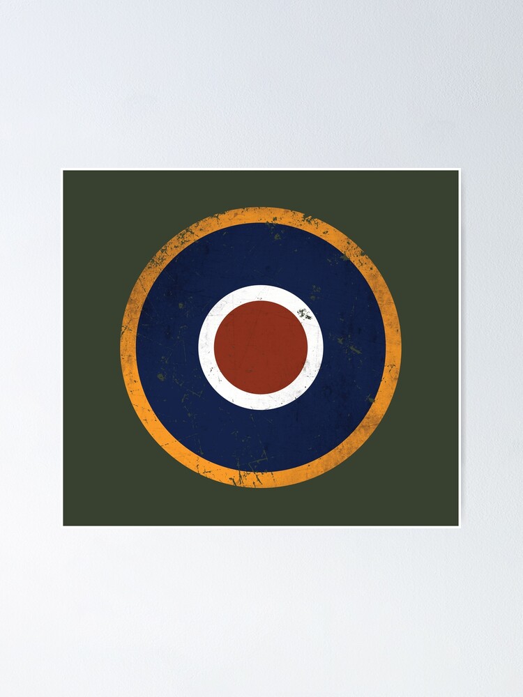 RAF Roundel T-Shirt WW2 Spitfire Target Royal Air Force Fathers Day Hoodie  Sweat