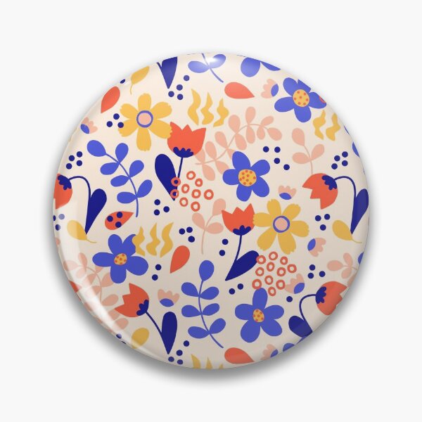 Item preview, Intense Color Wild Flower Chaotic Pattern designed and sold by Simplulina.
