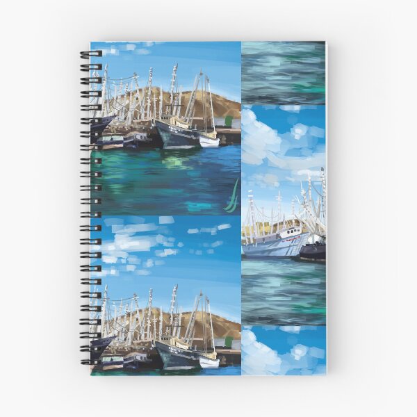 Item preview, 89 - Barcos de pesca designed and sold by jesusanchezart.