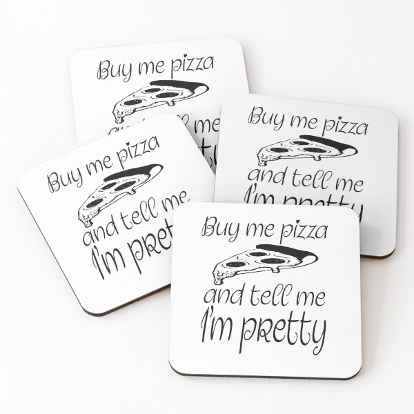Item preview, Buy me pizza and tell me I’m pretty designed and sold by ibrastore.
