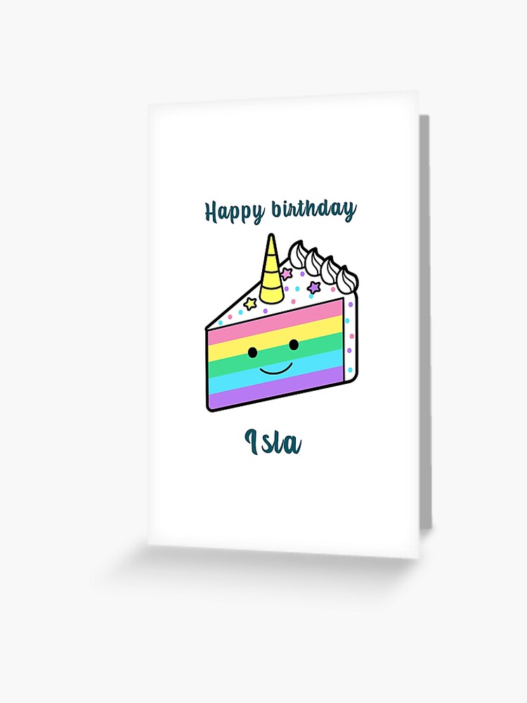 Personalized Birthday Card - Happy Happy Birthday