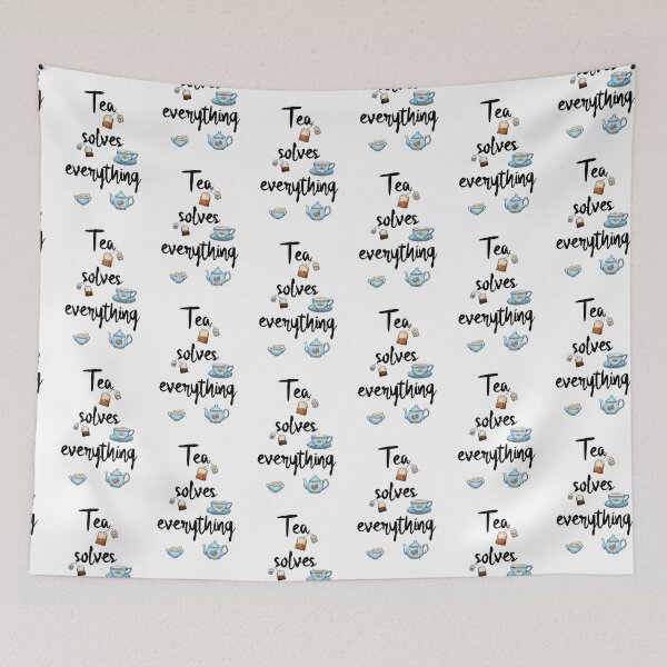 Item preview, Tea solves everything designed and sold by Misschemical.