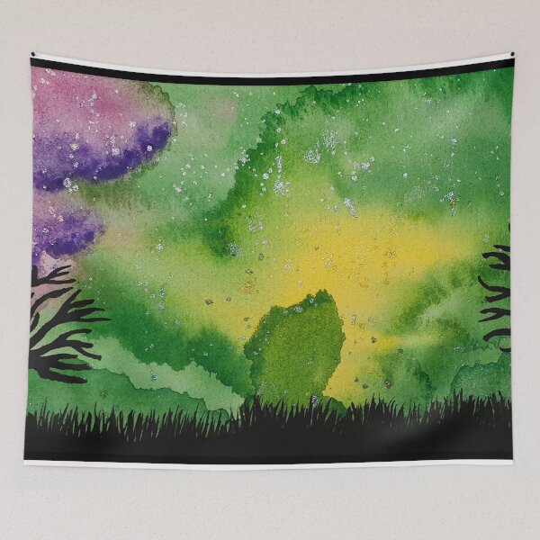 Item preview, Cosmic Sky Green 1 (MKW-PS.2) designed and sold by Katrina Morgan.
