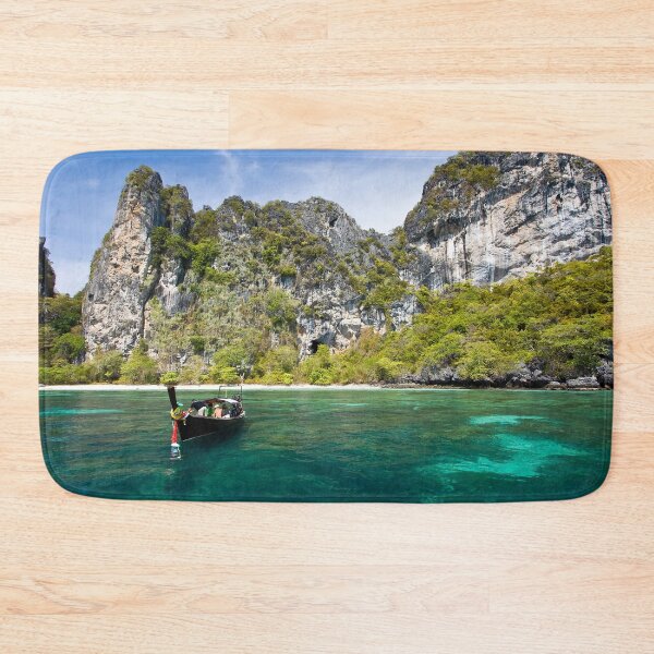 Item preview, Thailand Longtail Boat On Phuket Phiphi Island Sea  designed and sold by JTS STORE.