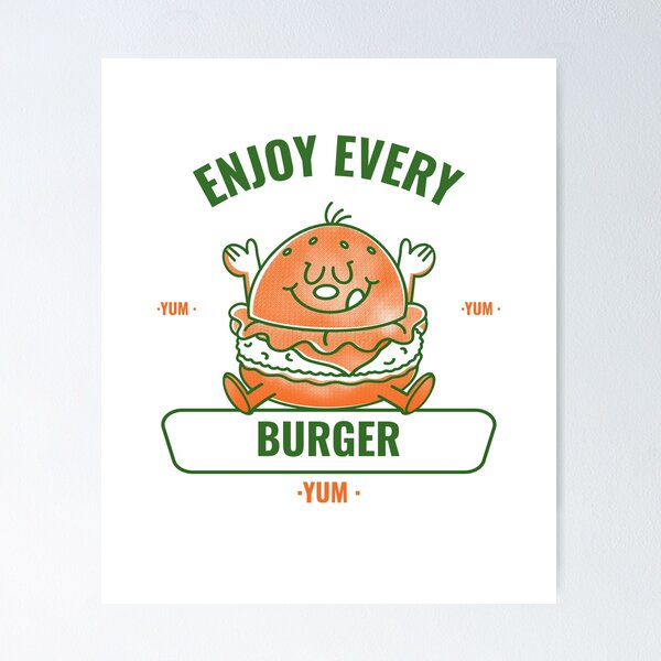 Item preview, Enjoy Every burger designed and sold by msify.