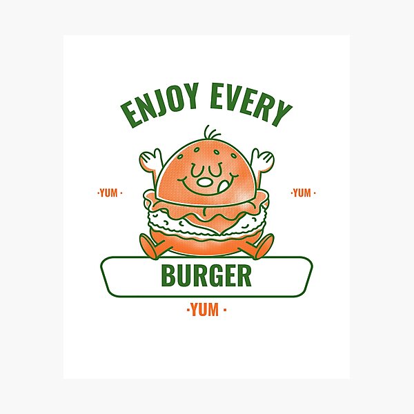 Item preview, Enjoy Every burger designed and sold by msify.