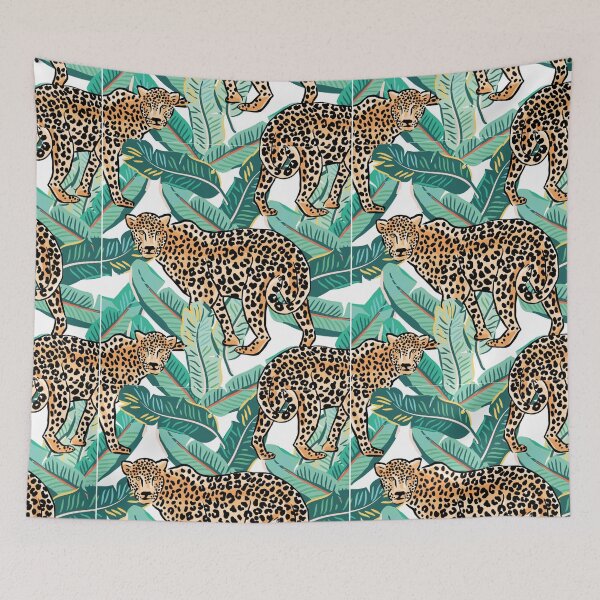 Item preview, Leopard And Flowers Pattern  designed and sold by Ani1111.