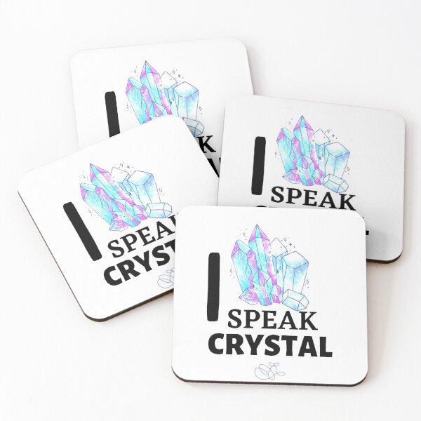 Item preview, I Speak Crystal Crystal Lovers New Age designed and sold by Earthchild8888.