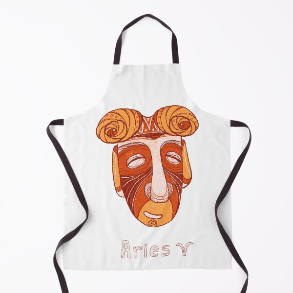 Item preview, Aesthetic Aries Zodiac Mask designed and sold by anniefrog.