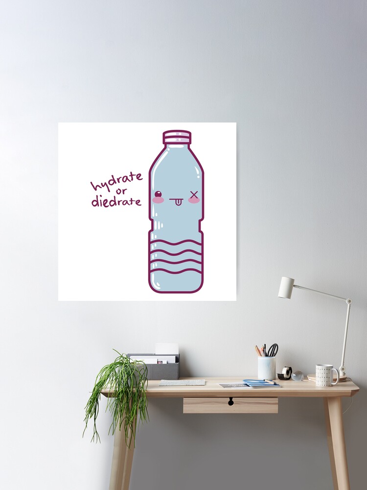 Kawaii Jumbo Pastel Style Water Bottle