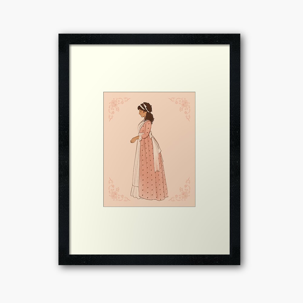 1790s Dress Art Print for Sale by taratjah