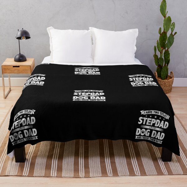 Item preview, Mens Retro I Have Two Titles Stepdad And Dog designed and sold by PrintexDesigns.