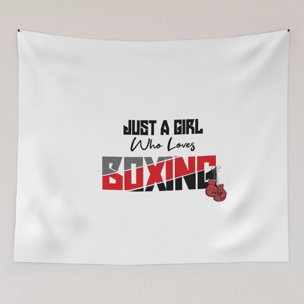 Item preview, Just A Girl Who Loves Boxing designed and sold by Heddar Badreddine.