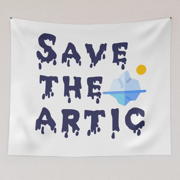 Aperçu de l'œuvre Sauvez l'Arctique créée et vendue par S0bek.