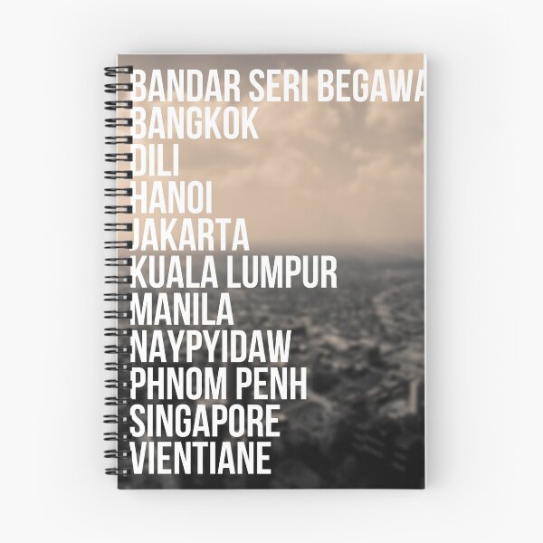 Item preview, Southeast Asia Capital Cities designed and sold by echovolution.