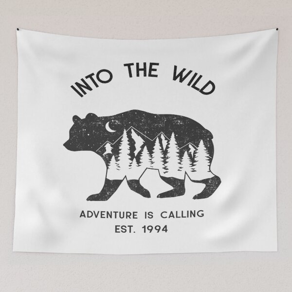 Item preview, Into the wild bear nature hiking designed and sold by Rainces.