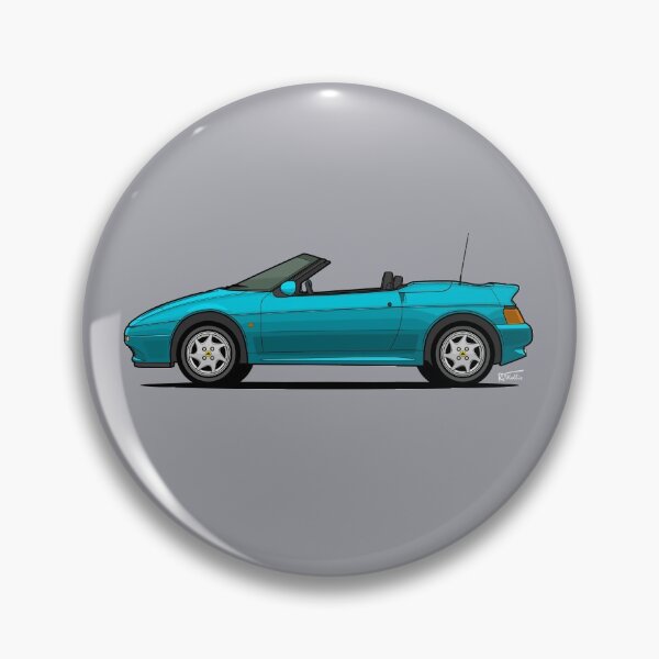 Item preview, M100 Elan sports car single illustration designed and sold by RJWautographics.