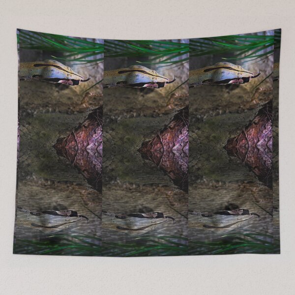 Item preview, Amaru Snake With Forked Tongue Reflected designed and sold by alabca.