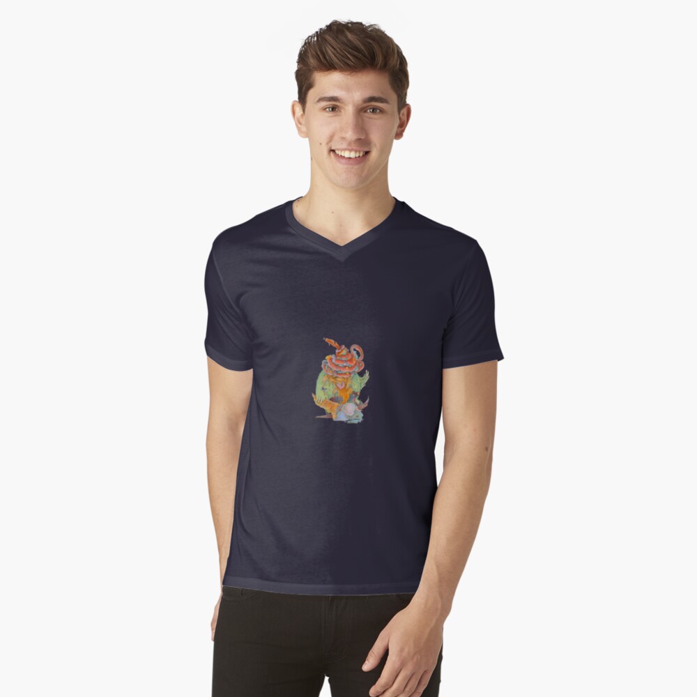Item preview, V-Neck T-Shirt designed and sold by AnnetteArt.