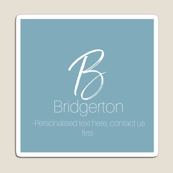 Aperçu de l'œuvre Article Bridgerton personnalisé - voir la description créée et vendue par BridgertonStyle.
