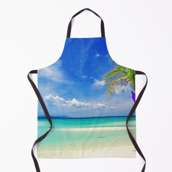 Item preview, Tropical Beach With Blue Sky Landscape designed and sold by JTS STORE.
