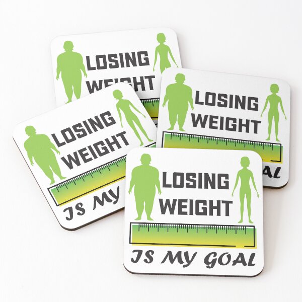 Item preview, Weight Loss Loading Bar Fitness Motivation "LOSING WEIGHT IS MY GOAL" designed and sold by Drago Art.