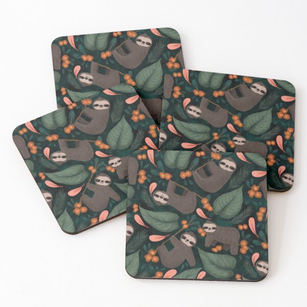 Item preview, Floral Sloths designed and sold by RebeccaFlaherty.