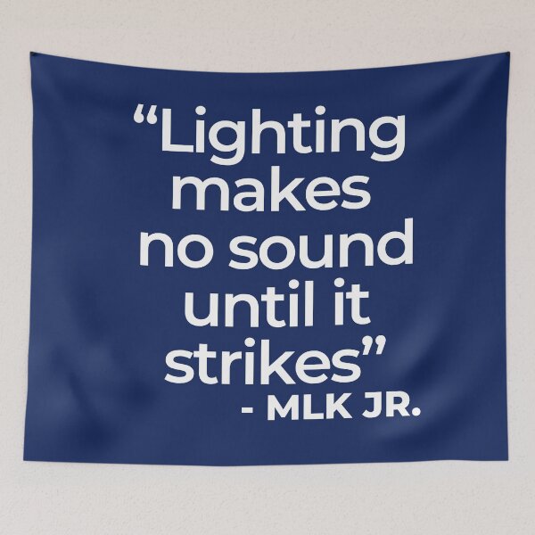 Item preview, MLK JR Rare Quote designed and sold by dacdibac.