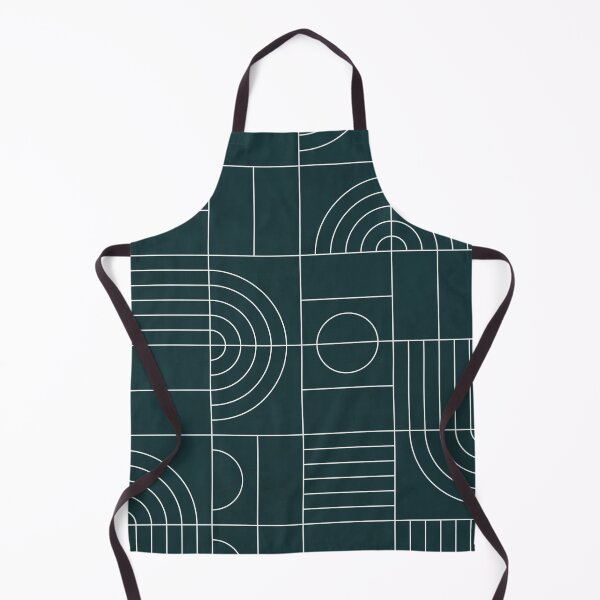 Item preview, My Favorite Geometric Patterns No.26 - Green Tinted Navy Blue designed and sold by Zoltan Ratko.