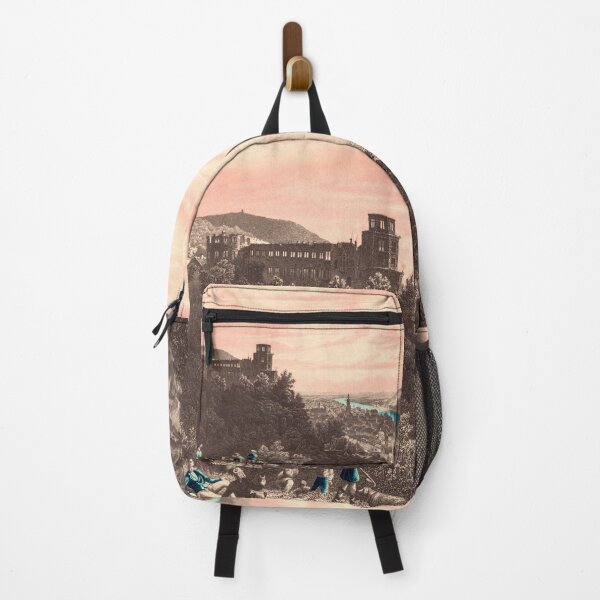 Item preview, nostalgic view of Heidelberg Castle, vintage designed and sold by Mauswohn.
