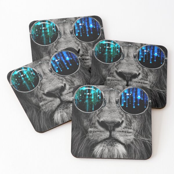 Item preview, lion in shades designed and sold by Catherine  Milchard.