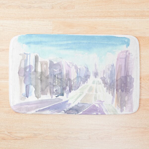 Item preview, Edinburgh Street Scene in Early Morning Dusk designed and sold by artshop77.