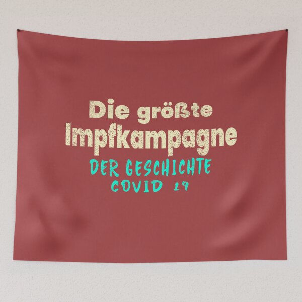 Item preview, biggest vaccination campaign in history !, vintage lettering designed and sold by vibeno1.