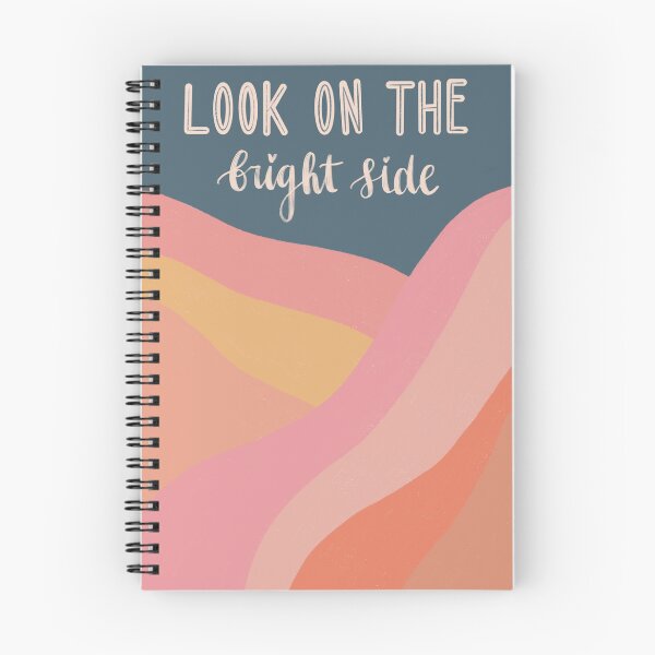 Item preview, Look on the bright side Mountains illustration designed and sold by Bela Creates.