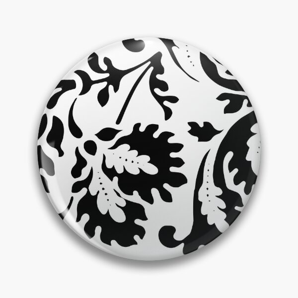 Item preview, Vintage Paisley-like Floral Woodcut Pattern with Leaves designed and sold by ClickForMore.