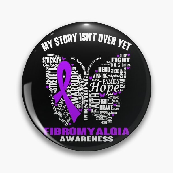 Item preview, My Story Isn't Over Yet Fibromyalgia Awareness designed and sold by RidnerStore.