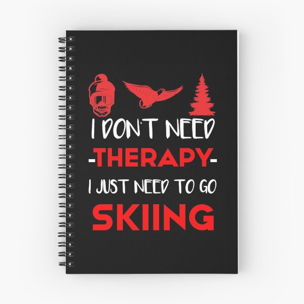 Item preview, I Don't Need Therapy I Just Need To Go Skiing Shirt -  Cute Ski Lover present  T-Shirt designed and sold by NewDayDesigns.