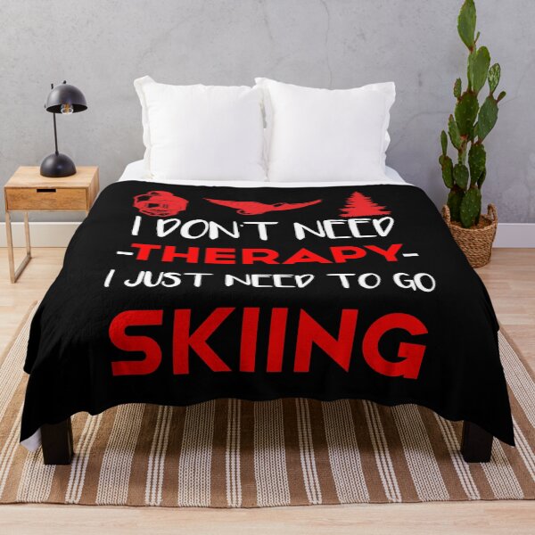 Item preview, I Don't Need Therapy I Just Need To Go Skiing Shirt -  Cute Ski Lover present  T-Shirt designed and sold by NewDayDesigns.